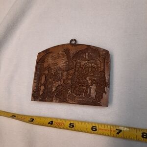 Springler Cookie Mold Hand Made Chrismas Nativity